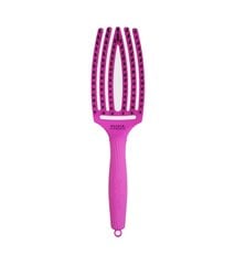 Щетка для волос Olivia Garden Fingerbrush Combo Medium Purple, 1 шт. цена и информация | Расчески, щетки для волос, ножницы | pigu.lt