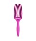 Plaukų šepetys Olivia Garden Fingerbrush Combo Medium Purple, 1 vnt kaina ir informacija | Šepečiai, šukos, žirklės | pigu.lt