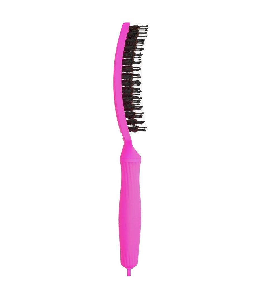 Plaukų šepetys Olivia Garden Fingerbrush Combo Medium Purple, 1 vnt kaina ir informacija | Šepečiai, šukos, žirklės | pigu.lt