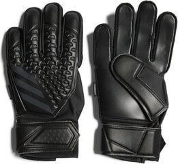 Вратарские перчатки Adidas Preadator Match Fingersave Junior Black HY4073 HY4073/6 цена и информация | Футбольная форма и другие товары | pigu.lt