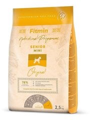 Fitmin Senior Mini pagyvenusiems šunims, 2,5 kg kaina ir informacija | FITMIN Gyvūnų prekės | pigu.lt