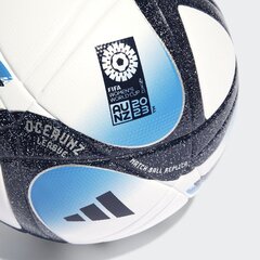 Футбольный мяч Adidas League Ball White Blue HT9015 HT9015/5 цена и информация | Футбольные мячи | pigu.lt