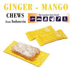 Imbiero ir Mango pastilės Ginger & Mango chews Sina, 56 g kaina ir informacija | Saldumynai | pigu.lt