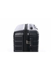 Средний чемодан Jump ESCO, M, черный цена и информация | Чемоданы, дорожные сумки  | pigu.lt