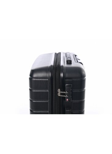 Vidutinis lagaminas Jump Esco, M, juodas цена и информация | Lagaminai, kelioniniai krepšiai | pigu.lt