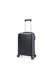 Маленький чемодан Jump ESCO, S, черный цена и информация | Чемоданы, дорожные сумки  | pigu.lt