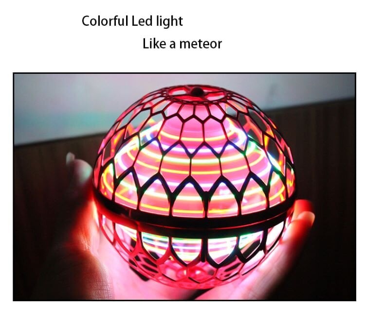 Skraidantis kamuolys su LED apšvietimu kaina ir informacija | Žaislai mergaitėms | pigu.lt