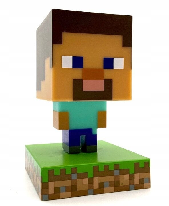 Minecraft Steve Light Lamp Paladone цена и информация | Žaidėjų atributika | pigu.lt