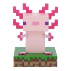 Icons Axolotl Minecraft Lamp, Paladone kaina ir informacija | Žaidėjų atributika | pigu.lt