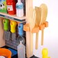 Vaikiška virtuvėlė su įranga, garsiniais ir šviesos elementais Kinderplay kaina ir informacija | Žaislai mergaitėms | pigu.lt