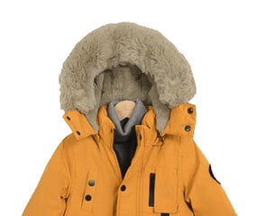 Зимняя куртка-парка для мальчика, желтая цена и информация | Куртка для мальчика | pigu.lt