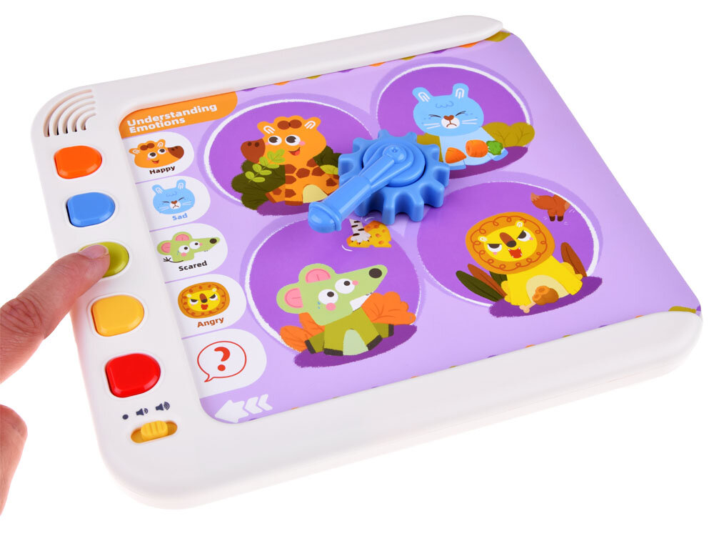 Interaktyvus Montessori mokomasis žaidimas, emocijos ir skaičiai kaina ir informacija | Lavinamieji žaislai | pigu.lt