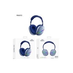 Wireless Max10 Blue kaina ir informacija | Ausinės | pigu.lt