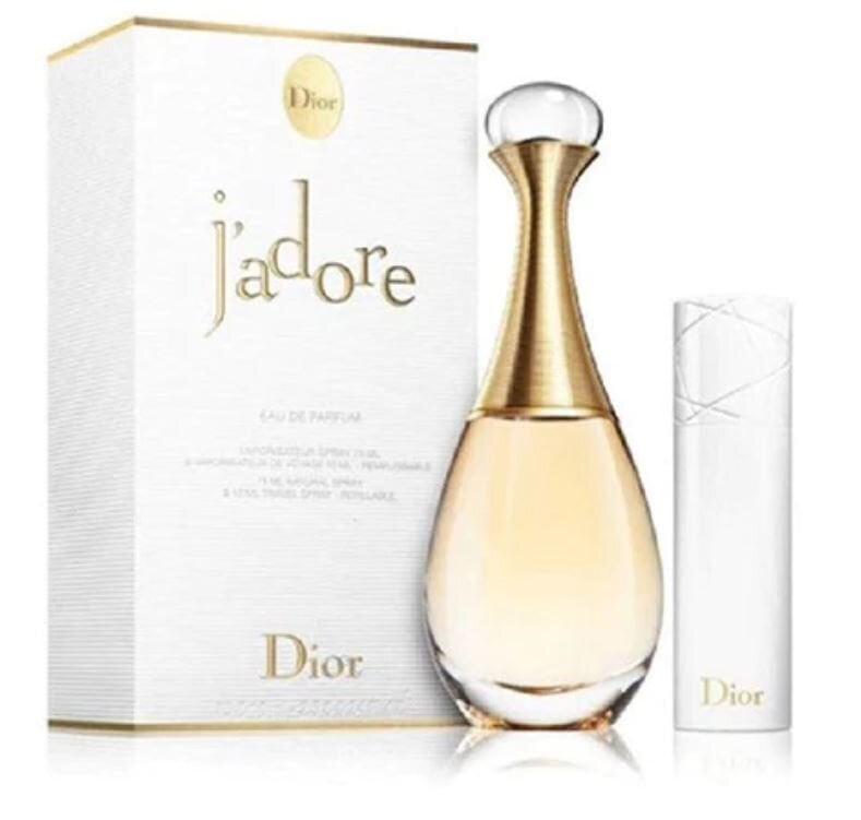 Rinkinys Christian Dior J'Adore Jasmine Grandiflorum moterims: kvapusis vanduo EDP, 100 ml + kvapusis vanduo EDP, 10 ml цена и информация | Kvepalai moterims | pigu.lt