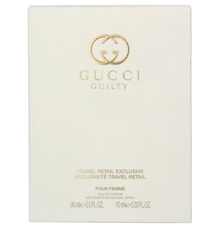 Rinkinys Gucci Guilty moterims: kvapusis vanduo EDP, 90 ml + kvapusis vanduo, 10 ml kaina ir informacija | Kvepalai moterims | pigu.lt