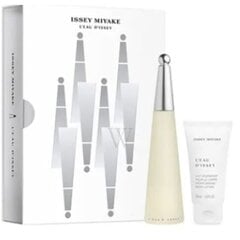 Rinkinys Issey Miyake L'Eau D'Issey moterims: tualetinis vanduo EDT, 50 ml + kūno losjonas, 50 ml kaina ir informacija | Issey Miyake Kosmetika kūnui | pigu.lt