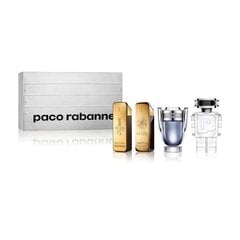 Rinkinys Paco Rabanne vyrams: 1 Million EDT, 5 ml + 1 Million Parfum, 5 ml + Invictus EDT, 5 ml + Phantom EDT, 5ml цена и информация | Мужские духи | pigu.lt