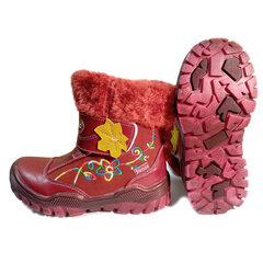 Žieminiai batai vaikams, raudoni kaina ir informacija | Žieminiai batai vaikams | pigu.lt