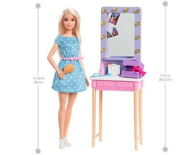 Lėlė Barbie Big City GYG39 Big Dreams Malibu kaina ir informacija | Žaislai mergaitėms | pigu.lt