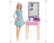 Lėlė Barbie Big City GYG39 Big Dreams Malibu kaina ir informacija | Žaislai mergaitėms | pigu.lt