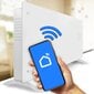 Stiklinis konvektorinis šildytuvas Eco Wifi termostatas, baltas цена и информация | Šildytuvai | pigu.lt