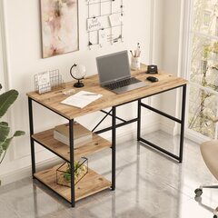 Rašomasis stalas Asir, 120x75x60cm, smėlio spalvos kaina ir informacija | Kompiuteriniai, rašomieji stalai | pigu.lt