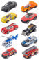 Metalinių automobilių ir sraigtasparnio rinkinys Teamsterz kaina ir informacija | Žaislai berniukams | pigu.lt
