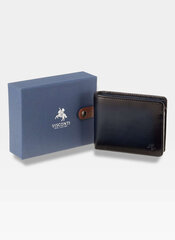 Кожаный бумажник Visconti AT60, синий цена и информация | Мужские кошельки | pigu.lt