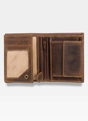 Мужское кожаное портмоне Visconti 708, светло-коричневое цена и информация | Мужские кошельки | pigu.lt