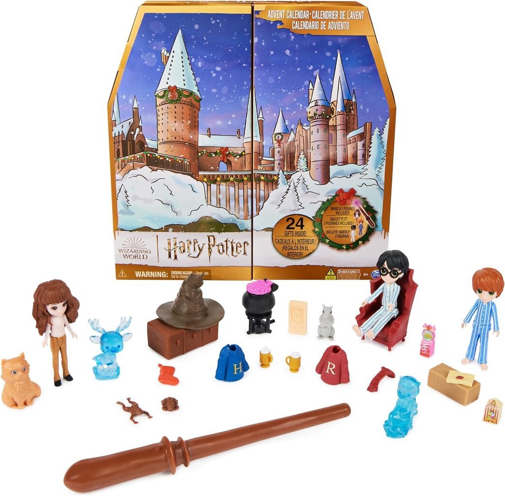Адвент-календарь Harry Potter w/Magic Wand 2023 (6067358) цена | pigu.lt