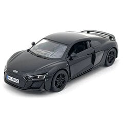Žaislinis automobilis KinSmart, 2020 Audi R8 Coupé, juodas kaina ir informacija | Žaislai berniukams | pigu.lt