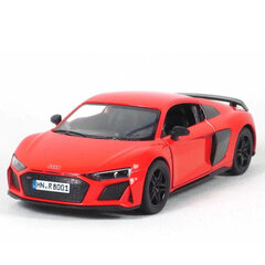 Игрушечный автомобиль KinSmart, 2020 Audi R8 Coupé, красный цвет цена и информация | Игрушки для мальчиков | pigu.lt