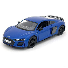 Žaislinis automobilis KinSmart, 2020 Audi R8 Coupé, mėlynas kaina ir informacija | Žaislai berniukams | pigu.lt