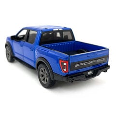 Игрушечный автомобиль KinSmart, 2022 Ford F-150 Raptor, синий цвет цена и информация | Игрушки для мальчиков | pigu.lt