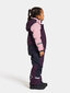 Didriksons vaikiškas žieminis kombinezonas NEPTUN, tamsiai violetinė-šviesiai rožinė kaina ir informacija | Žiemos drabužiai vaikams | pigu.lt