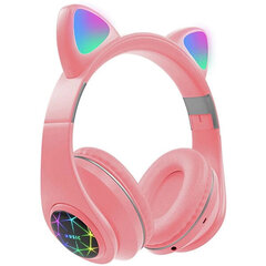 Cat Ear M2 Pink kaina ir informacija | Ausinės | pigu.lt