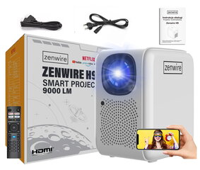 Zenwire H9 kaina ir informacija | Projektoriai | pigu.lt