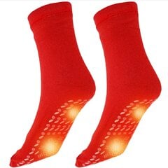 Masažinės kojinės unisex Litelife, raudonos kaina ir informacija | Moteriškos kojinės | pigu.lt