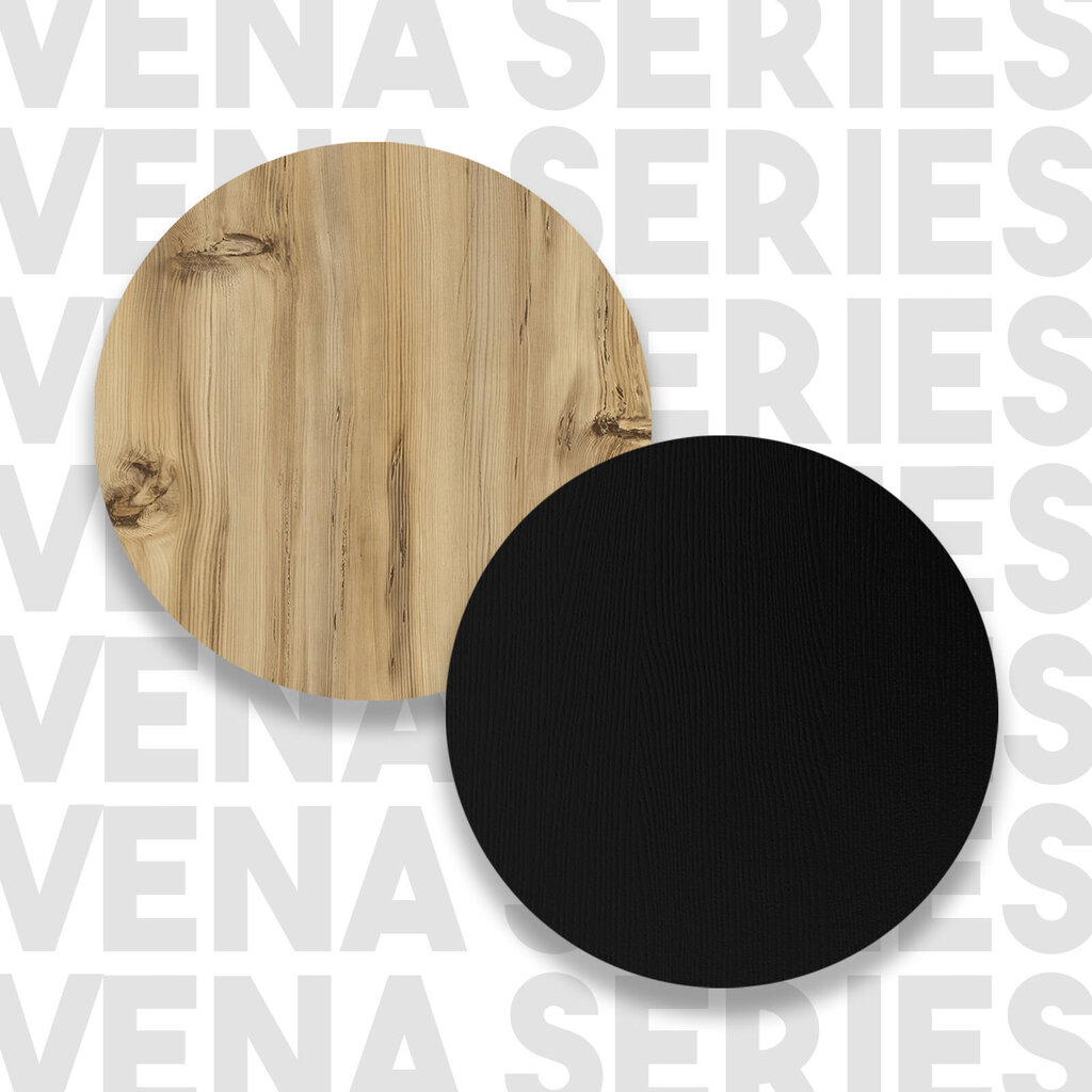 Spinta Asir, 41,7x176,4x44,3cm, juoda/smėlio spalvos kaina ir informacija | Virtuvinės spintelės | pigu.lt