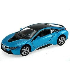 Игрушечная машинка KinSmart, BMW i8, синий цвет цена и информация | Игрушки для мальчиков | pigu.lt