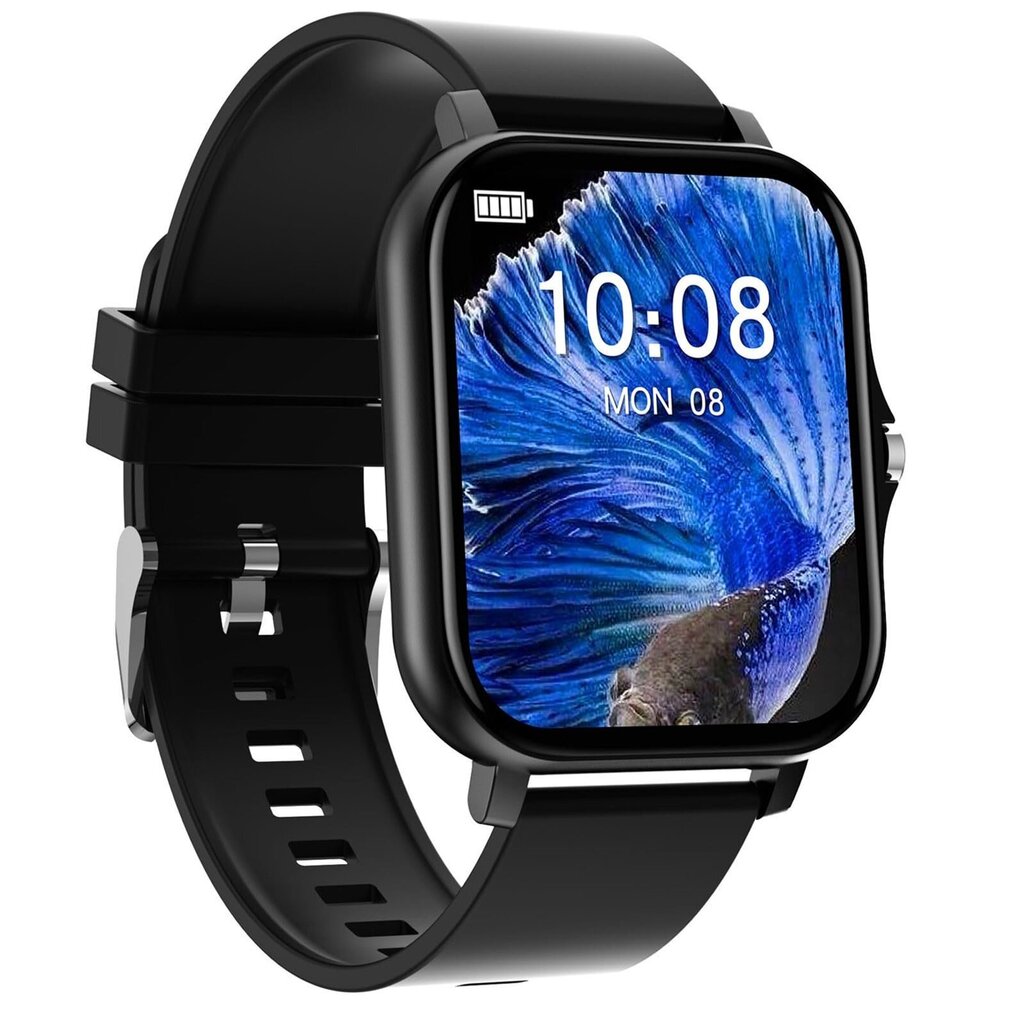 ToParts4u Black kaina ir informacija | Išmanieji laikrodžiai (smartwatch) | pigu.lt