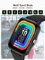 ToParts4u Android/iOS, juodas kaina ir informacija | Išmanieji laikrodžiai (smartwatch) | pigu.lt