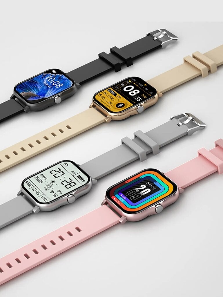 ToParts4u Black kaina ir informacija | Išmanieji laikrodžiai (smartwatch) | pigu.lt