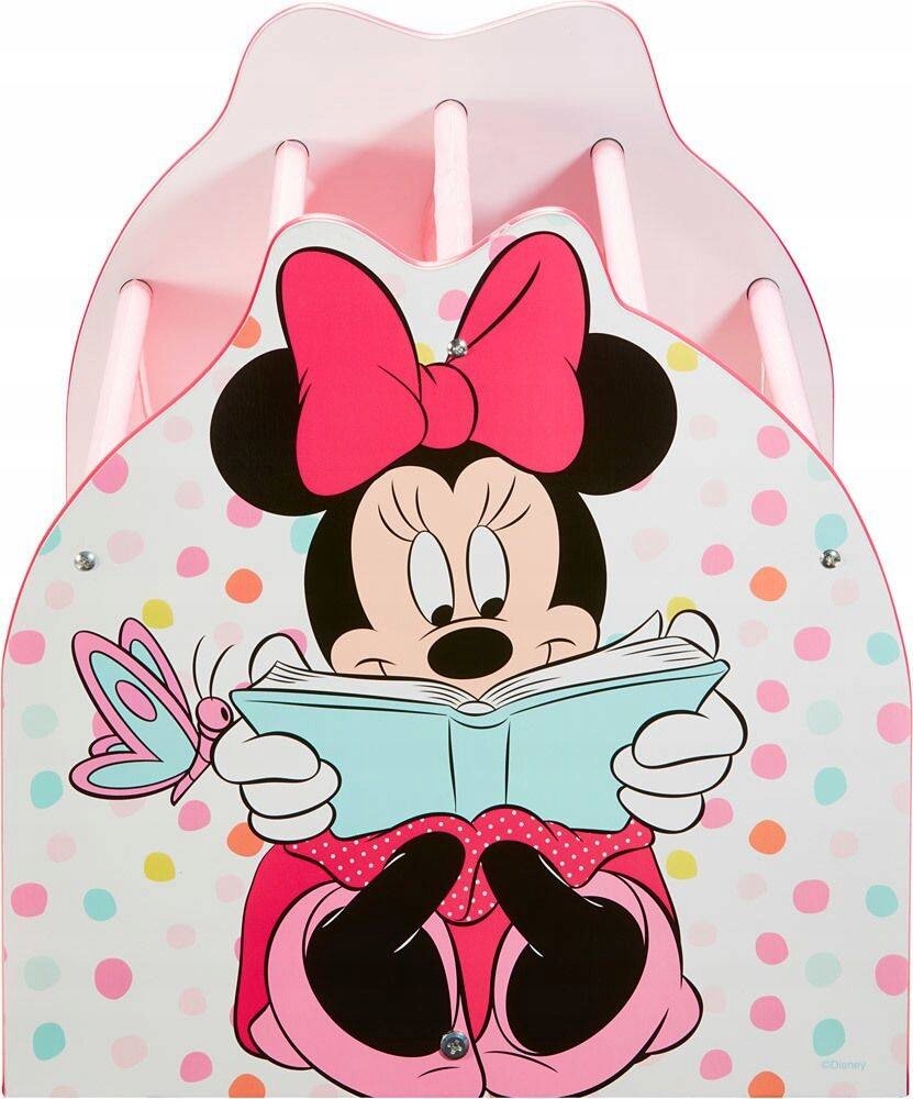 Knygų lentyna Minnie Micky Mouse Worlds Apart, rožinė kaina ir informacija | Vaikiškos lentynos | pigu.lt