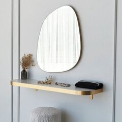 Зеркало Asir, 58x75x0,18см, серебро цена и информация | Зеркала в ванную | pigu.lt