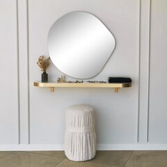 Veidrodis Asir, 70x67x0,18cm, sidabrinis kaina ir informacija | Vonios veidrodžiai | pigu.lt