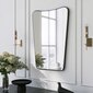 Veidrodis Asir, 50x70cm, pilkas kaina ir informacija | Vonios veidrodžiai | pigu.lt