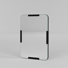 Зеркало Asir, 50x70см, серебро цена и информация | Зеркала в ванную | pigu.lt