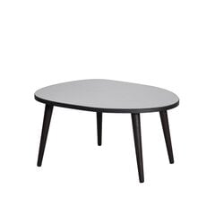 Кофейный столик Asir, 75x38x55см, черный цена и информация | Журнальные столики | pigu.lt