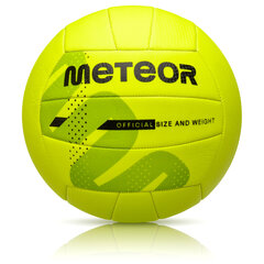 Tinklinio kamuolys Meteor Volleyball, 5 dydis, geltonas цена и информация | Волейбольные мячи | pigu.lt
